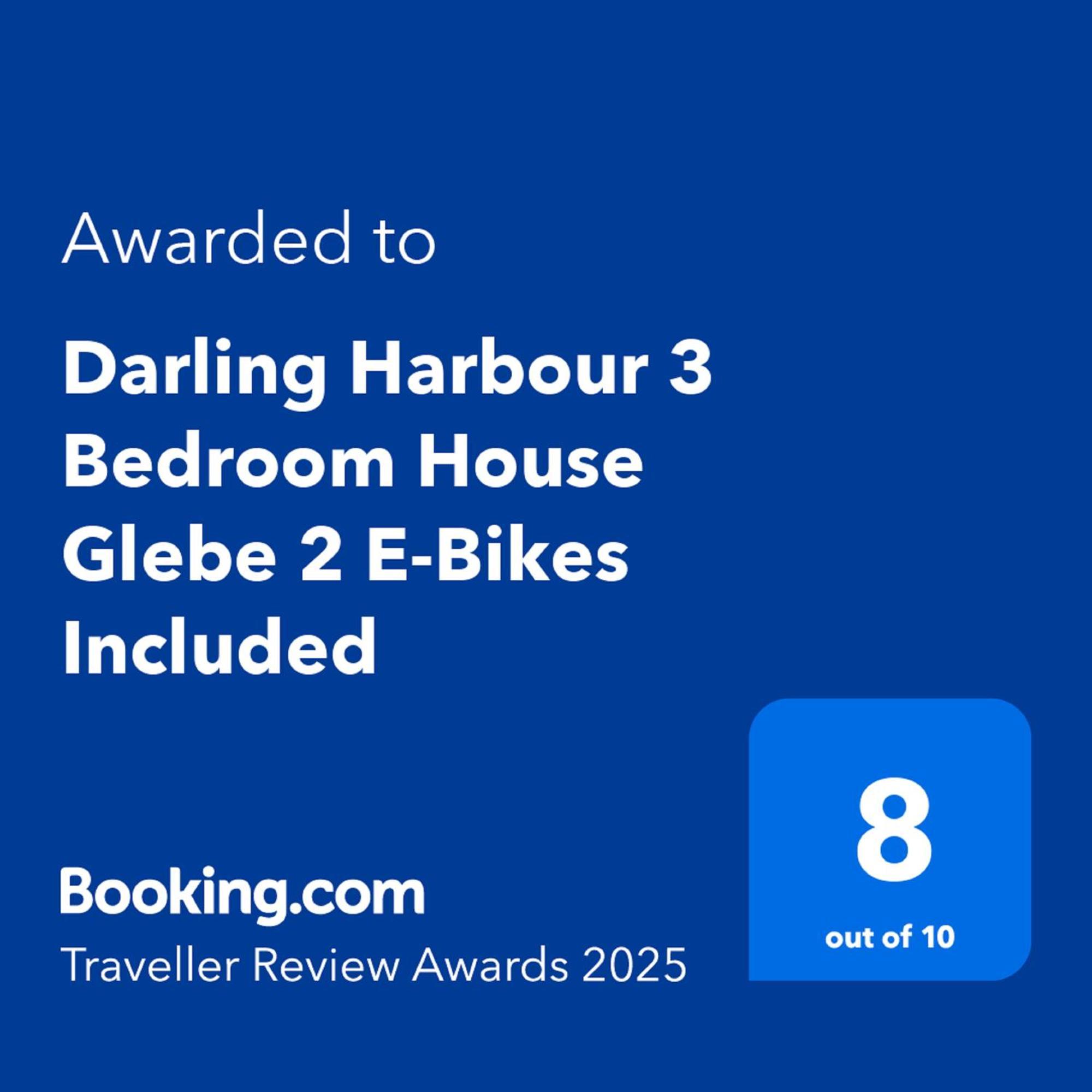 Darling Harbour 3 Bedroom House Glebe 2 E-Bikes Included سيدني المظهر الخارجي الصورة